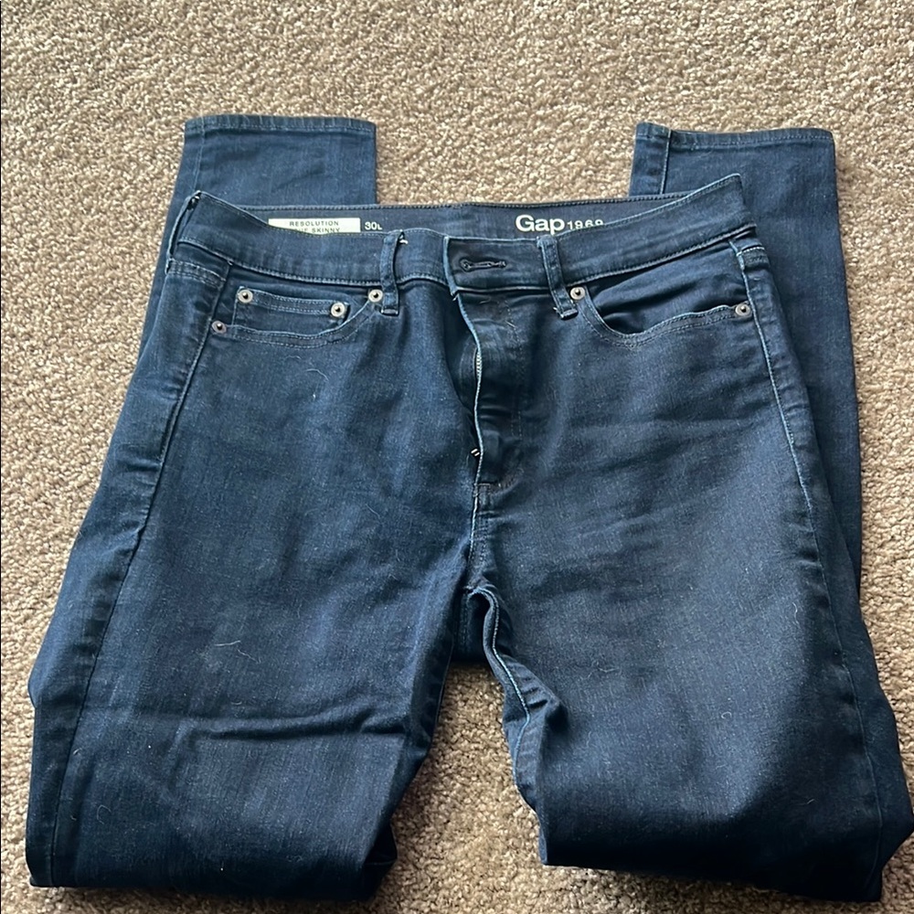 GAP Blue Skinny Jeans Classic Style